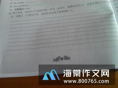 这就是我初一作文300字左右