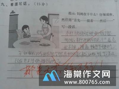 我的教师小学二年级作文