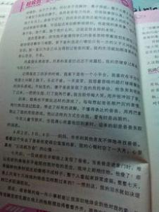 夏初一作文250字