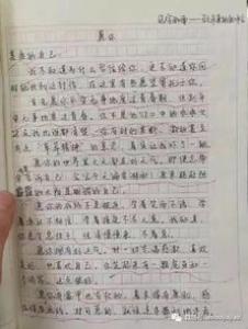 女孩子的心事初一作文