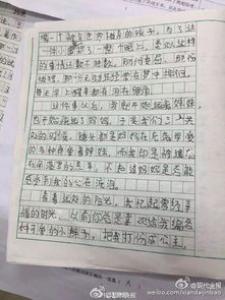 莫骄傲一年级作文