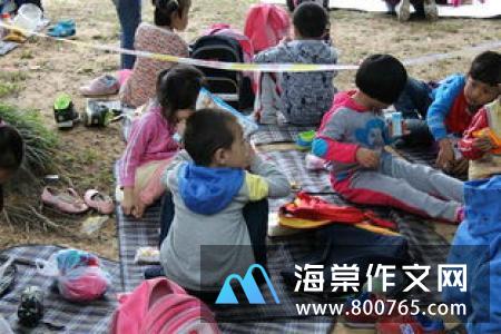 秋游小学一年级作文