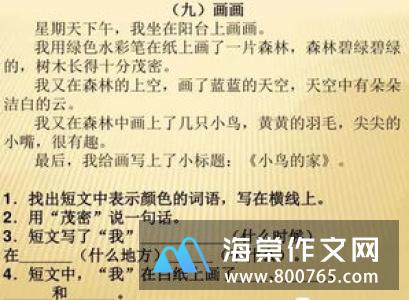 给小花浇水小学二年级作文